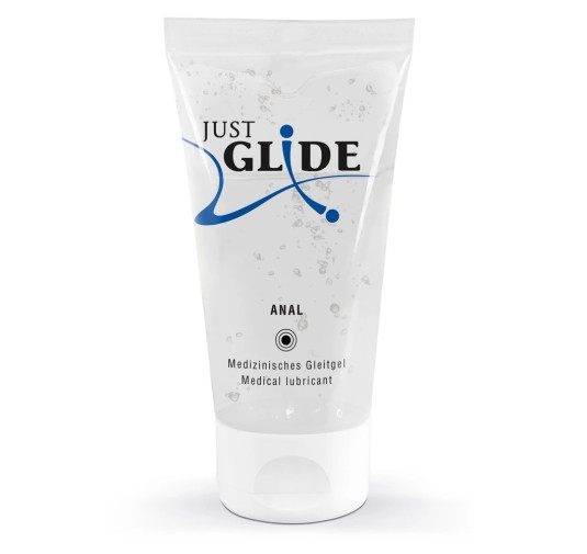 Just Glide - Analny Lubrykant Nawilżający Na Bazie Wody 50 ml